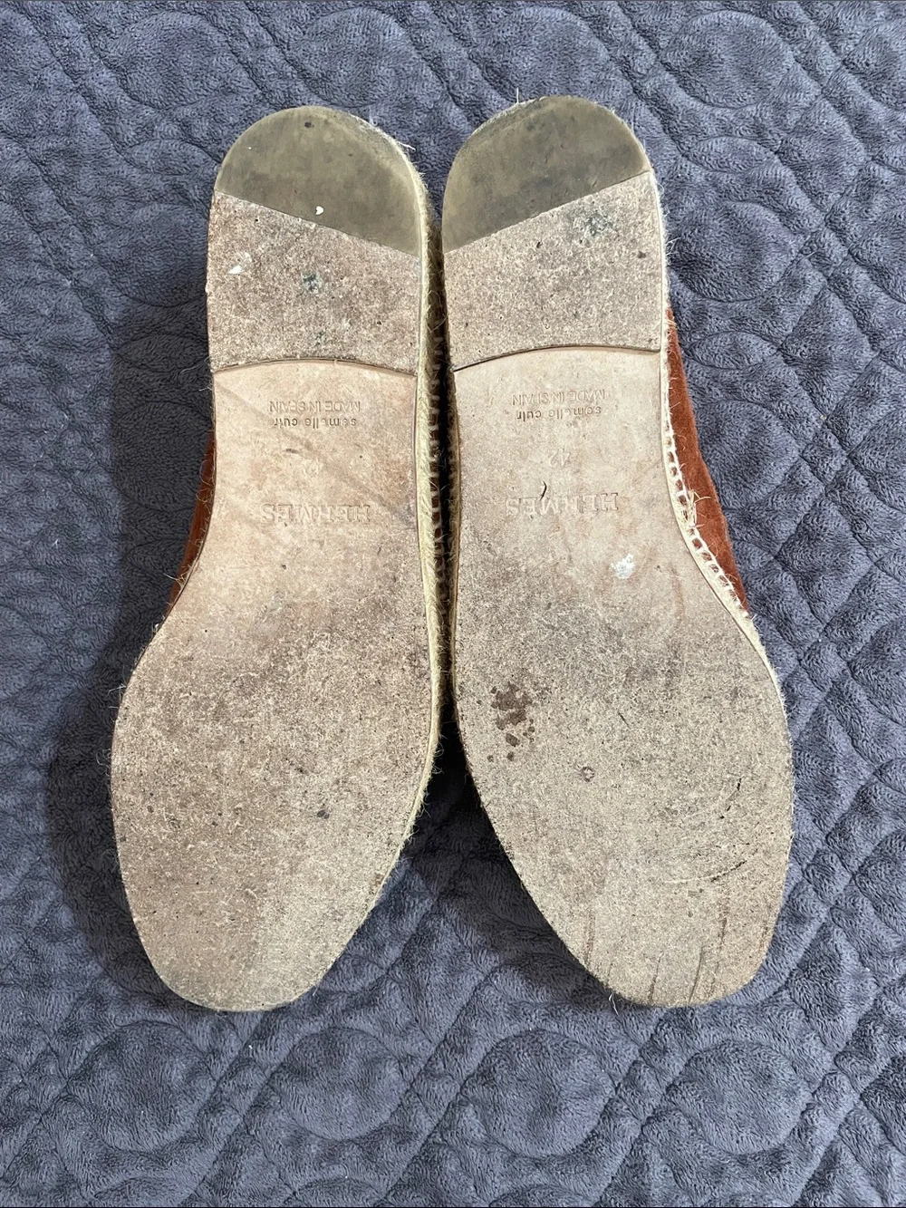 HERMES Men’s Trip espadrille